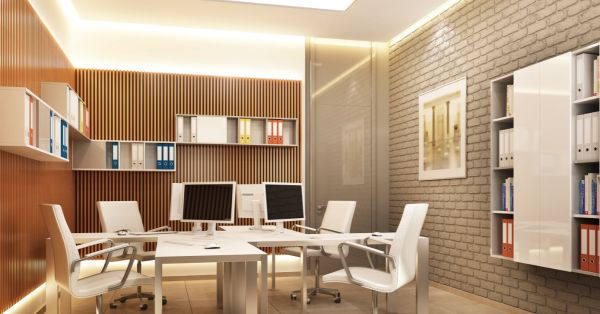 LED lights office